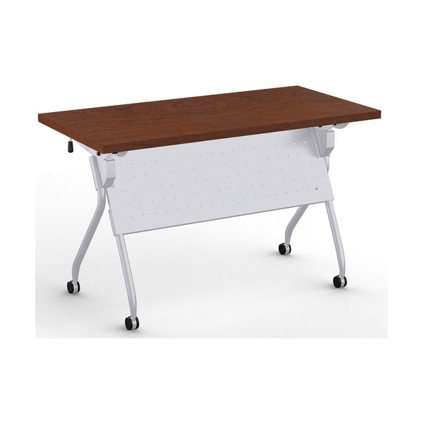 Special-T Table, FlipNest, Transform2, 48inx24inx30in, Mahogany/Silver SCTTRNF22448SMG - main